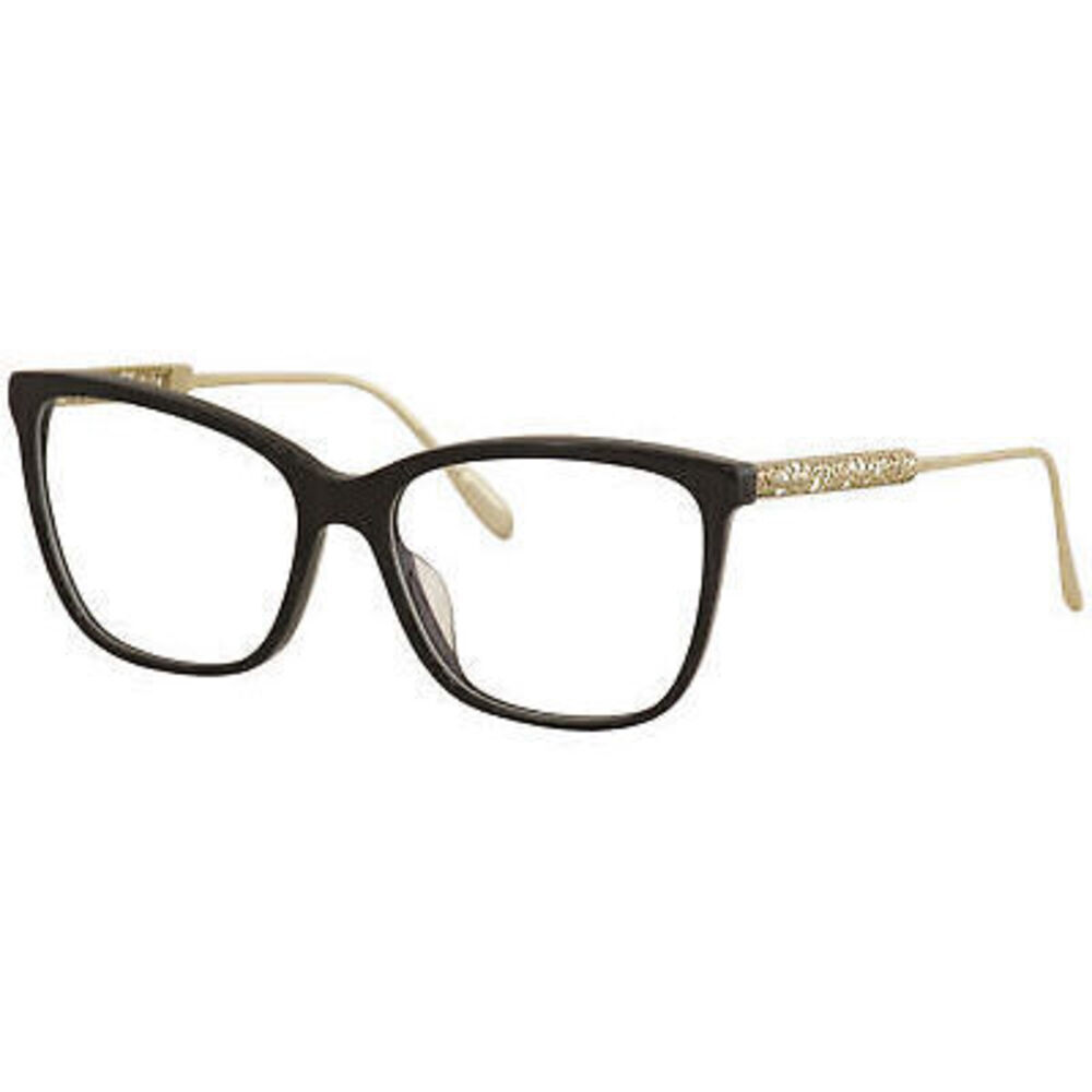 NWT Chopard VCH254-700-54 Black Cat Eye 54mm Eyeglasses